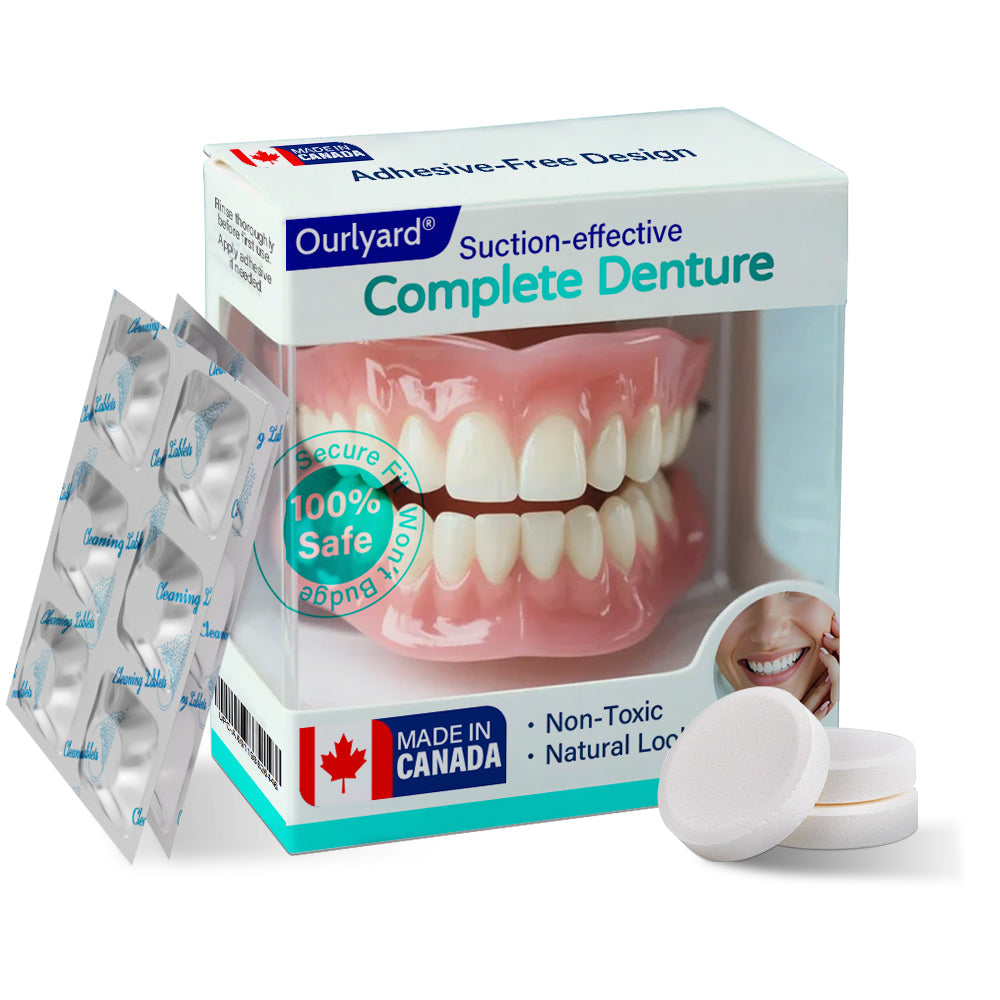 🔥1 Set🔥+ 6 Denture Cleaning Tablets