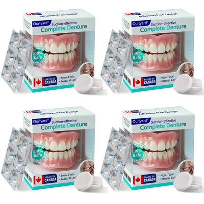 ✅ Made and Shipped from Canada | Ourlyard® Suction-fit Complete Denture 🍂
