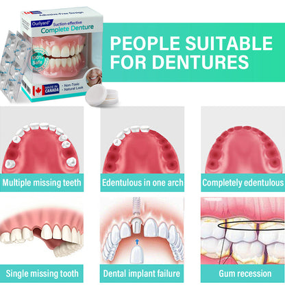 ✅ Made and Shipped from Canada | Ourlyard® Suction-fit Complete Denture 🍂